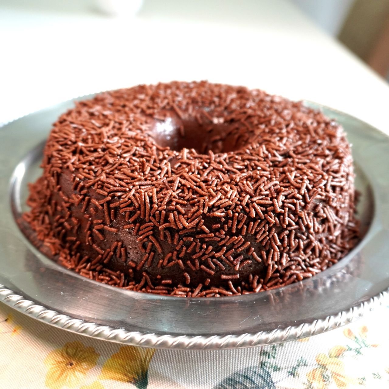 Brigadeirão de microondas