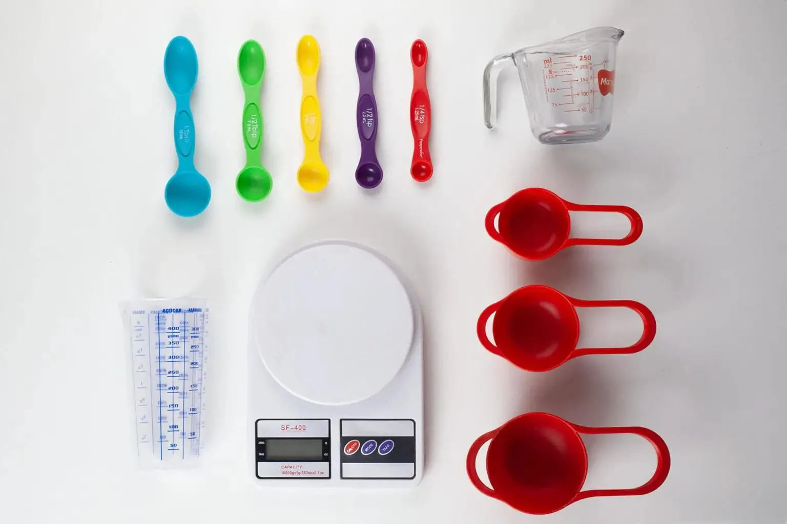 Tabela de Pesos e Medidas