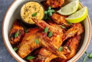 Asinha de frango na air fryer