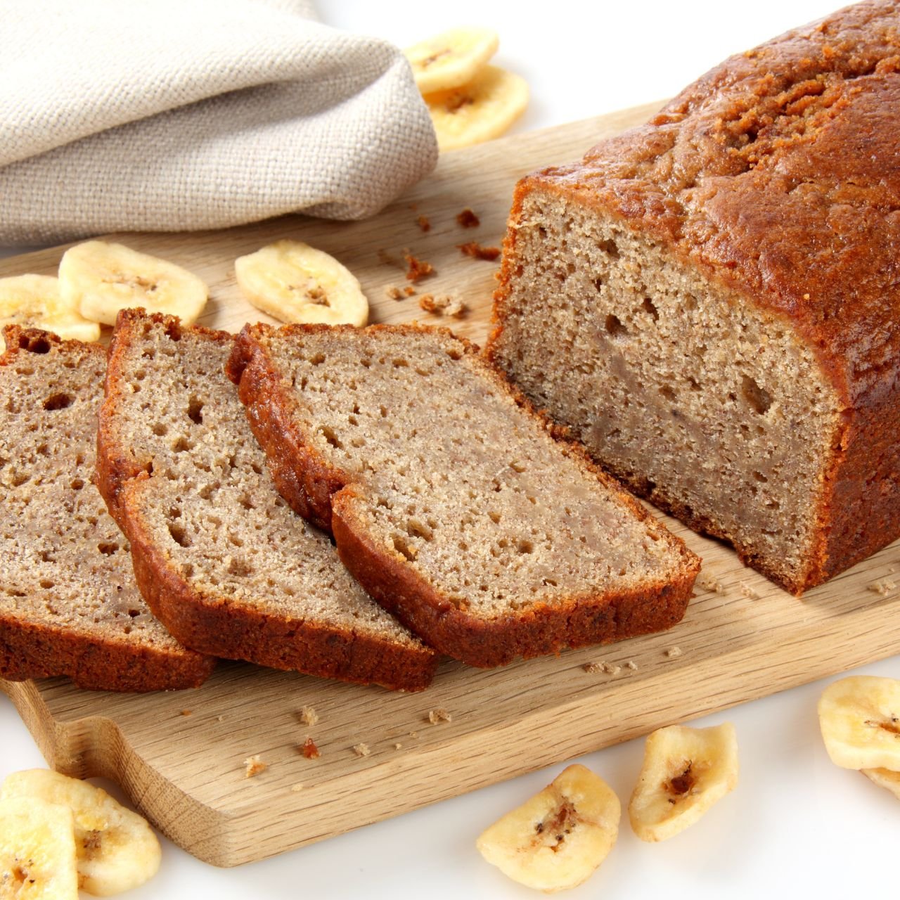Bolo de banana sem açúcar