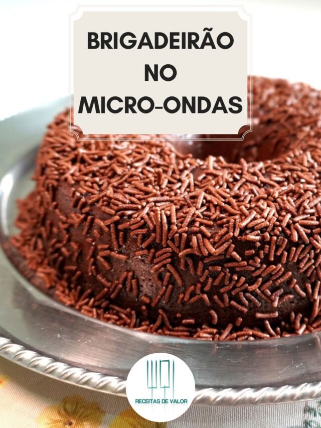 Brigadeirão de Micro-ondas