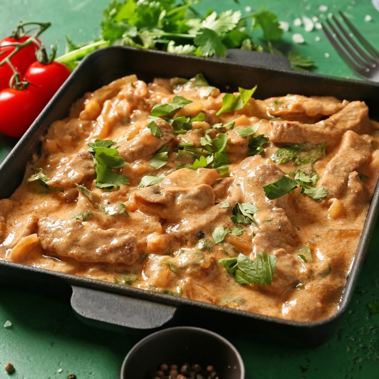 Estrogonofe de carne