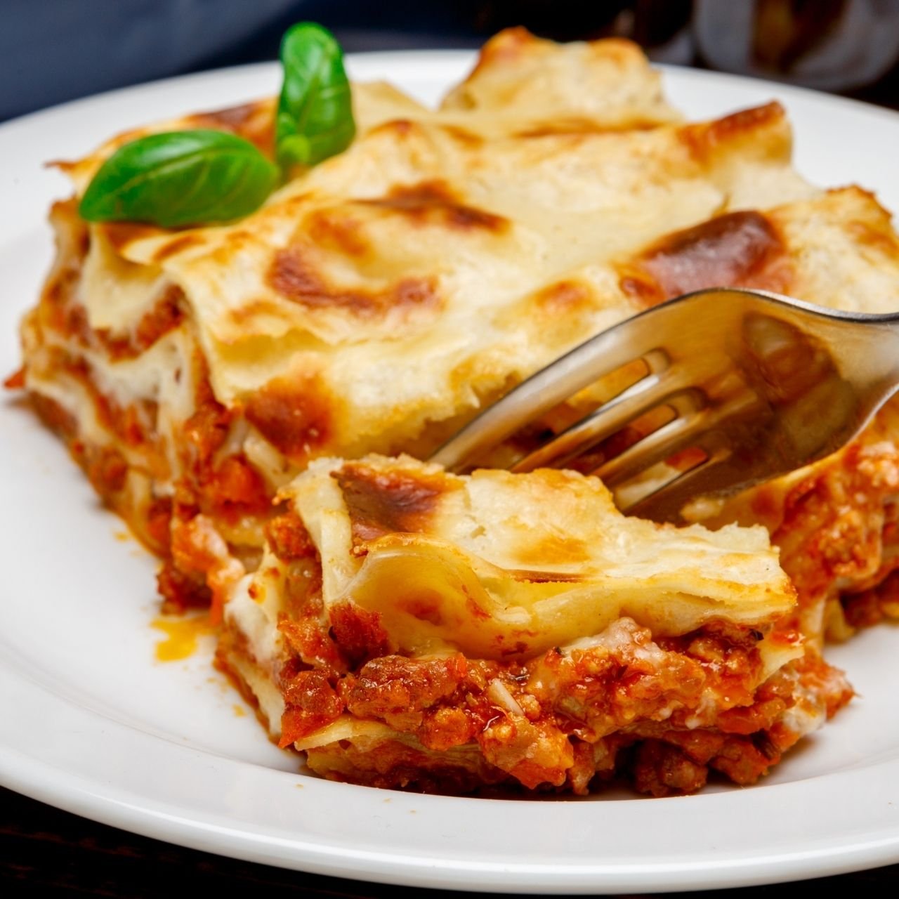 Lasanha de carne moída