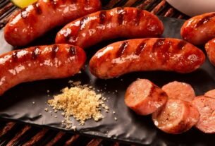 Linguiça na air fryer