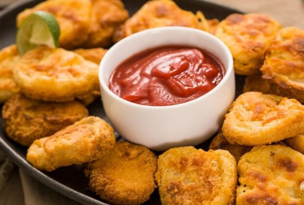 Nugget caseiro na Air Fryer