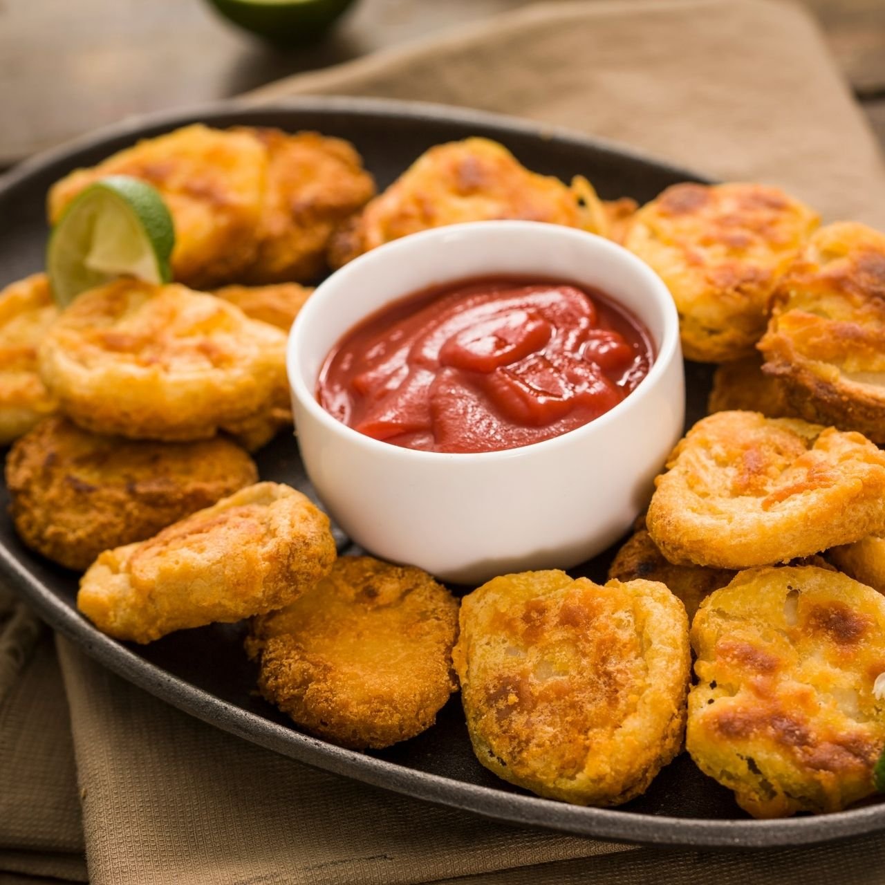 Nugget caseiro na Air Fryer