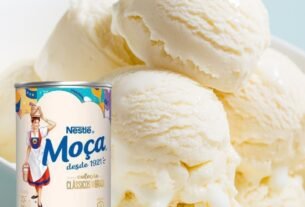 Sorvete de leite moça sorvete de leite condensado