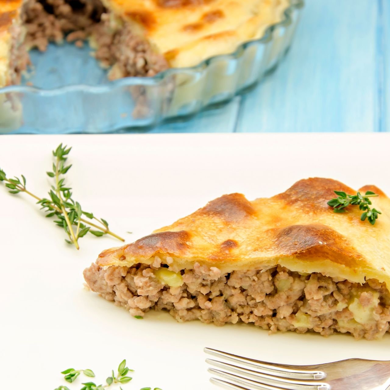 Torta de carne moida