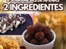 8 sobremesas com apenas 2 ingredientes