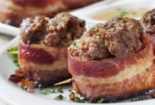 Medalhão de carne moída