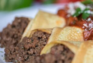 Panqueca de carne moída